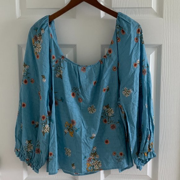 NWT a.n.a Women's Plus Top Blouse, Size 2X - Picture 6 of 12